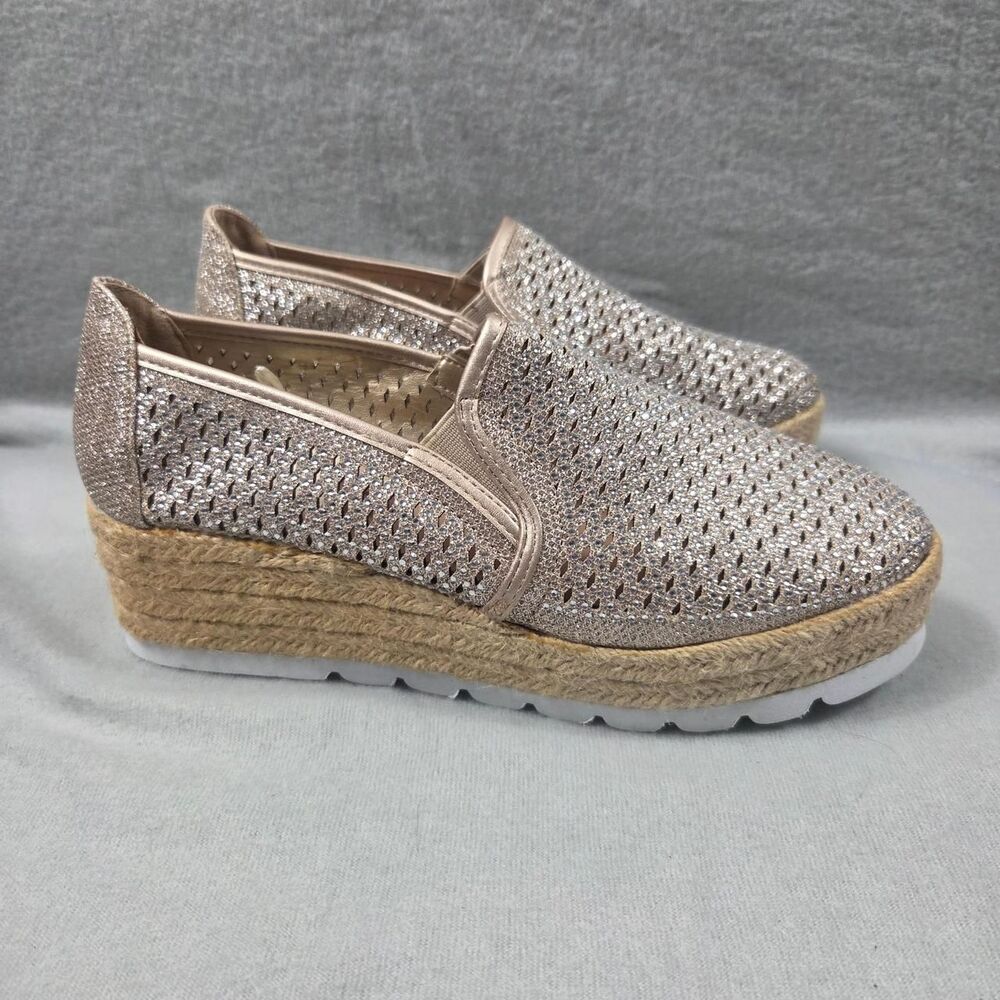 Unbranded Women's Gold and Silver Trainers